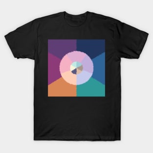 Abstract Circles In Various Cute Colors T-Shirt